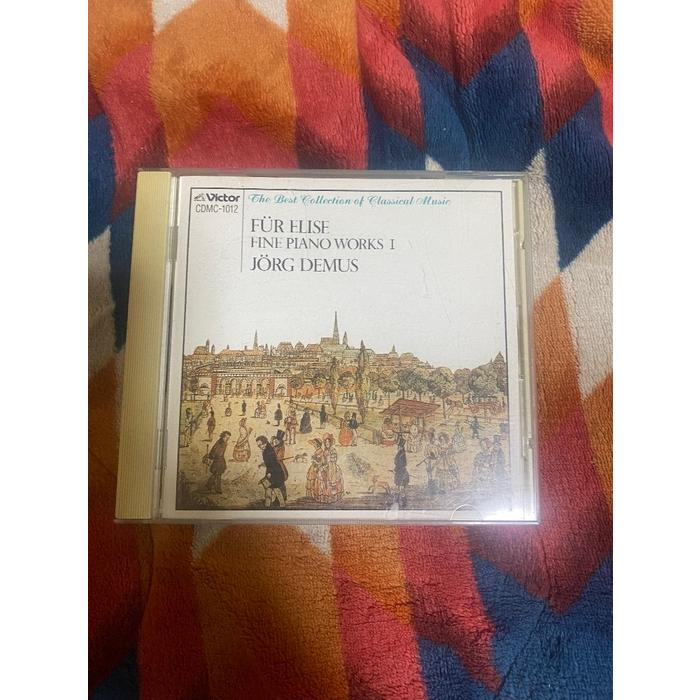 CD Jorg Demus Fur Elise / Fine Piano WorksI CDMC1012 VICTOR /00110