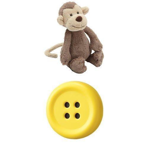 驚き価格 Jellycat ジェリーキャット バシュフル モンキー M ぬいぐるみ サル サル 座高cm ブラウン バシュフル M Pechatセット A B07cmvtd6z 1018 Inamonster オンライン ストア の
