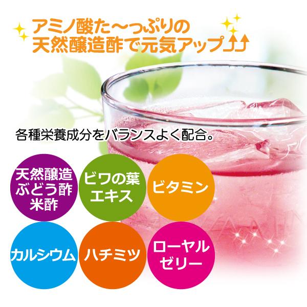 健康酢・健康飲料　ビワミン　1.8L　2本セット　【期間限定】今ならミニボトル4本のおまけ付き！_2