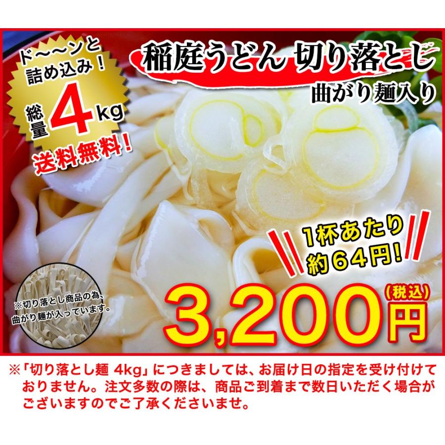 送料無料 稲庭うどん 切り落とし麺4kg 曲がり麺入り 乾麺 長期保管可能 巣ごもりに G B4k 稲庭うどん小川ストア 通販 Yahoo ショッピング