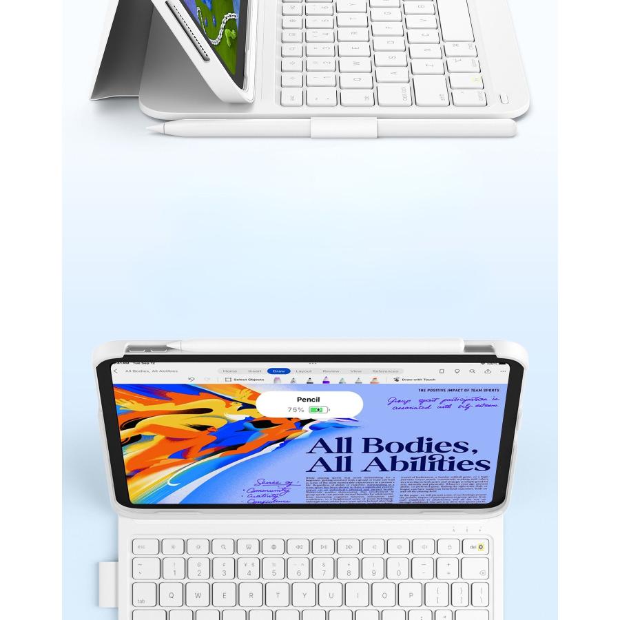 Inateck [超軽量 超薄]Inateck iPad キーボードケース iPad A16 第11