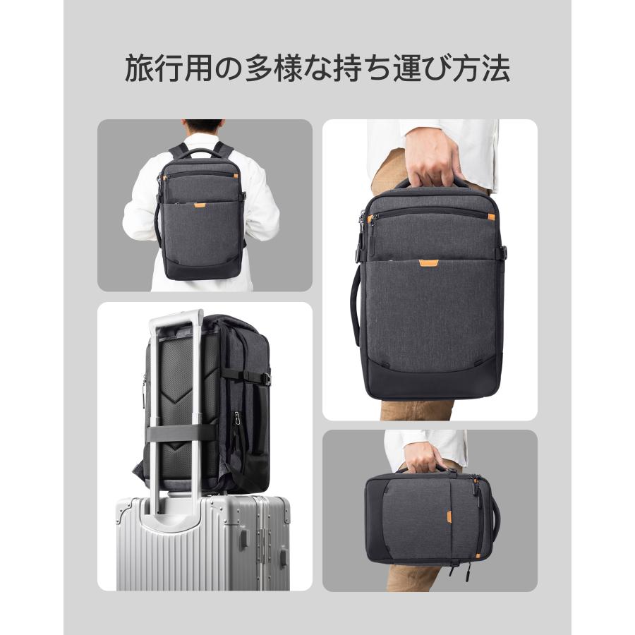 Inateck 17-20L リュックサック バックパック ビジネス トラベル 機内 