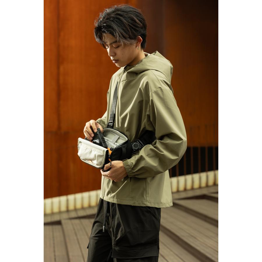 [多機能 大容量]Inateck ボディバッグ スリングバッグ ショルダーバッグ メッセンジャーバッグ 撥水 メンズ レディース 男女 旅行 仕事 バイキング 通勤 自転車 | Inateck | 09