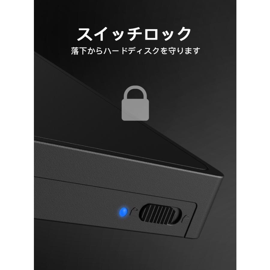外付けドライブケース USB3.0 2.5インチ HDD SSD SATA 3.0 9.5mm 7mm SATAIII hddケース SSDケース  高速データ転送 UASP対応 バックアップ SSD換装 録画 :FE2005-black:Inateckヤフー店 - 通販 - Yahoo!ショッピング