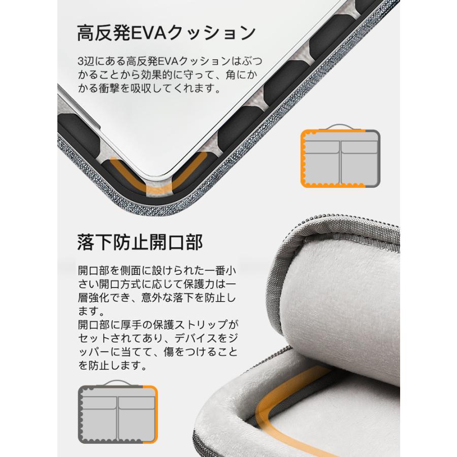 ノートパソコンバッグ PCバッグ ノートビジネスバッグ 手提げバッグ 肩掛けバッグ ショルダーバッグ 15 15.6 16インチ 軽量 収納  持ち手 衝撃吸収 | Inateck | 02