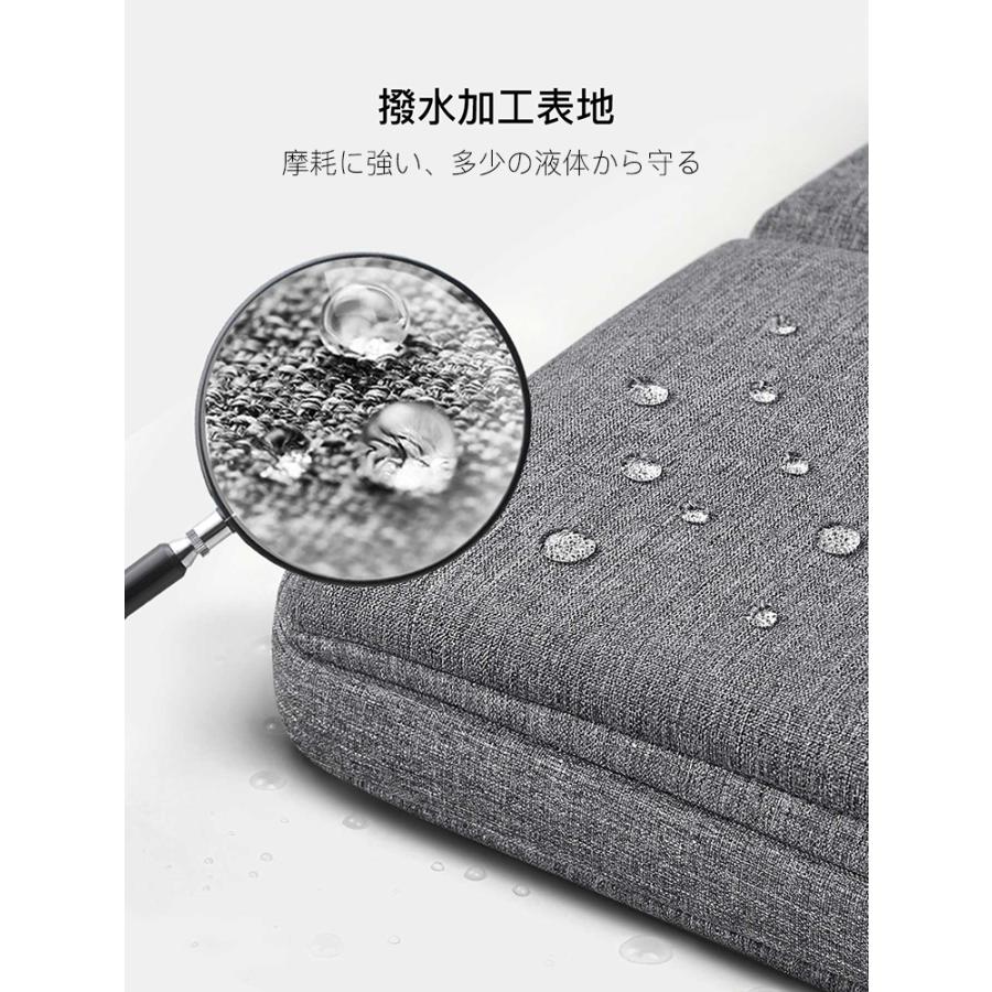 ノートパソコンバッグ PCバッグ ノートビジネスバッグ 手提げバッグ 肩掛けバッグ ショルダーバッグ 15 15.6 16インチ 軽量 収納  持ち手 衝撃吸収 | Inateck | 05