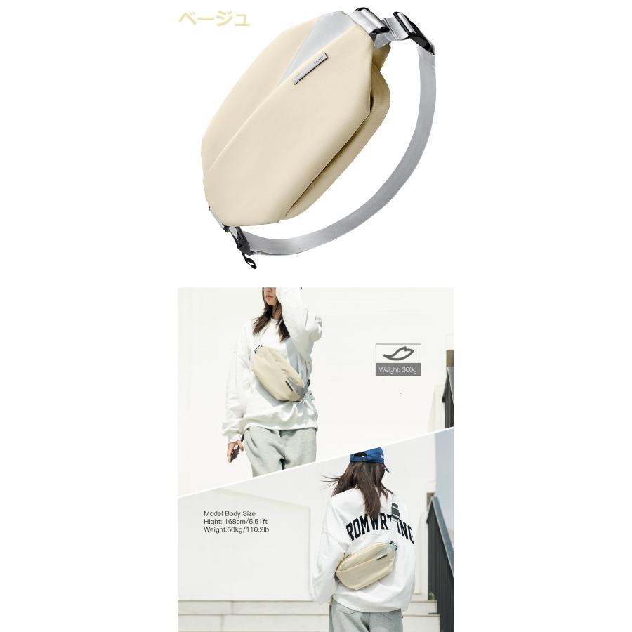 Inateck [多色展開]Inateck ボディバッグ ショルダーバッグ 斜めがけ