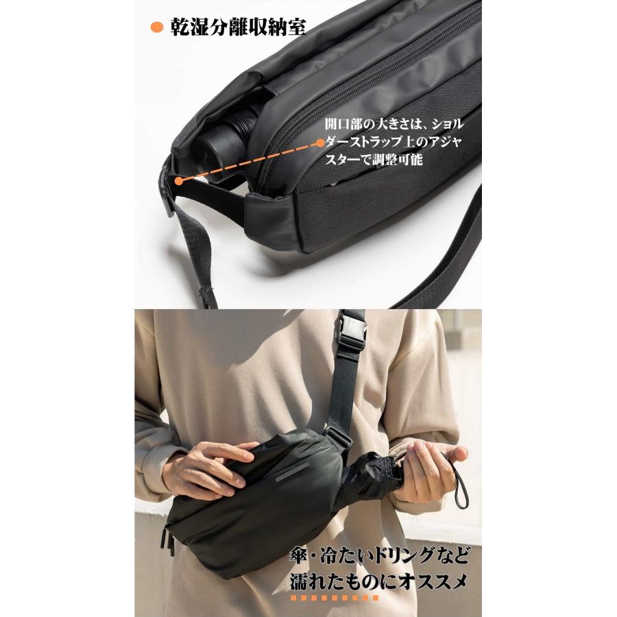 Inateck [新規発売のSサイズ]Inateck ボディバッグ ショルダーバッグ