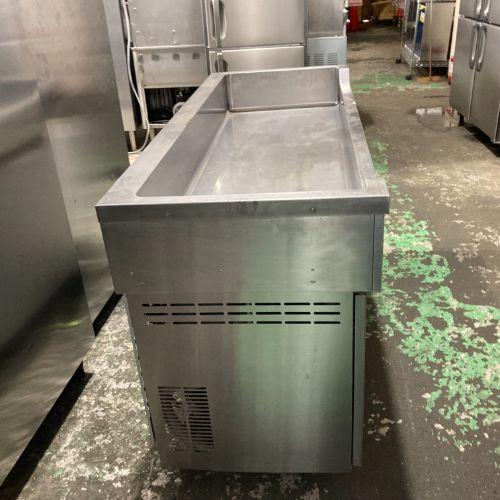 業界最長1年保証】舟形シンク付きコールドテーブル 大和冷機 5461CDSF 