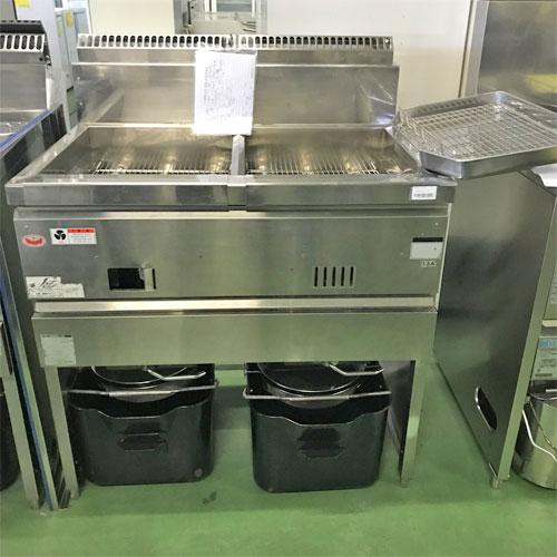 業界最長1年保証】ガスフライヤー 都市ガス 業務用 中古/送料 業界最長1年保証】ガスフライヤー 都市ガス 業務用 中古/送料