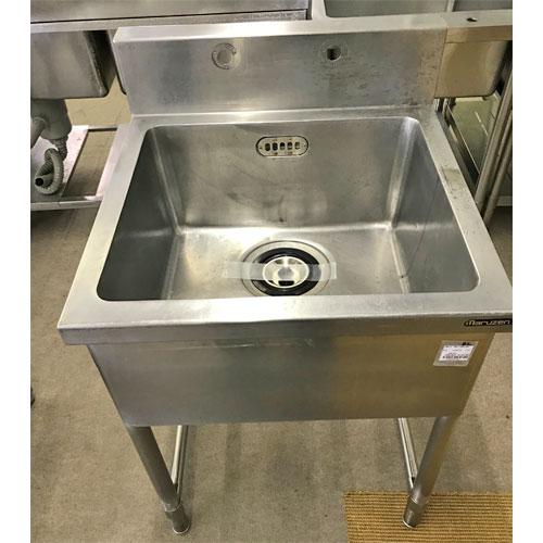 持帰り3割引 マルゼン 業務用1槽シンク 横幅45cm N21-1026 高く買取る