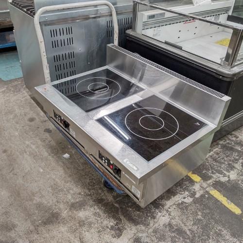 IHコンロ 2口 フジマック FIC906008G 業務用 中古/送料別途見積