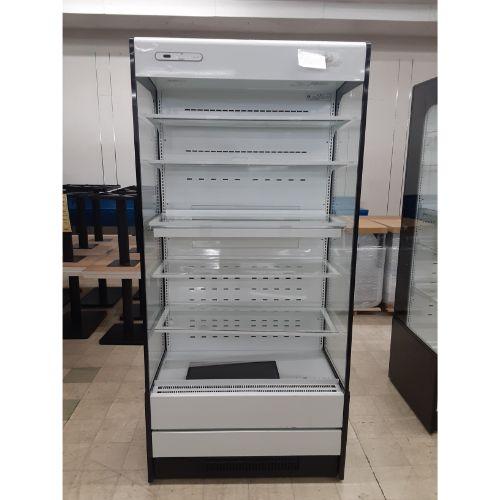 2温度帯 冷蔵多段オープン　フクシマMEU-32WKSA5G 業務用 中古 業界最長1年保証】2温度帯 冷蔵多段オープンショーケース フクシマ