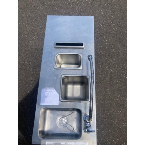 一槽シンク 変形 BGなし マルゼン 業務用 中古/送料別途見積