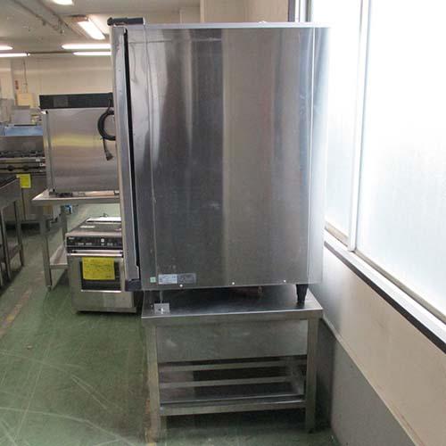 業界最長1年保証】ガス式スチームコンベクションオーブン 架台付き