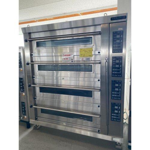 電気炉 ドライオーブン 中古 車上渡し 業界最長1年保証】オーブン 4段 戸倉商事 TOU-442MDDDD-MMMM-PL-NDR-O