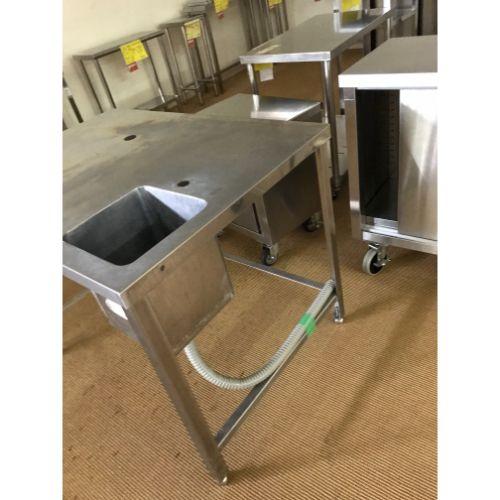 作業台 シンク付き 業務用 中古/送料別途見積 : 業務用厨房・機器用品