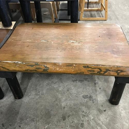 天然木座卓 4人用 業務用 中古/送料無料 : 業務用厨房・機器用品INBIS
