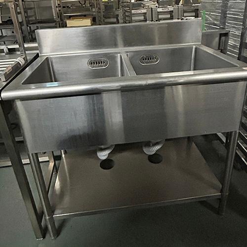 二槽シンク 業務用 中古/送料別途見積 : 業務用厨房・機器用品INBIS