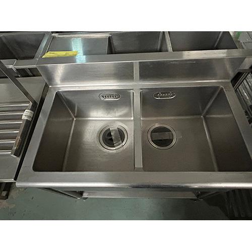 二槽シンク 業務用 中古/送料別途見積 : 業務用厨房・機器用品INBIS