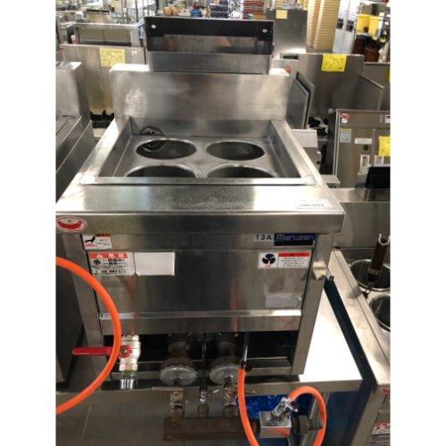 業界最長1年保証】ガスゆで麺機 4テボ マルゼン MRK-045TB 都市ガス