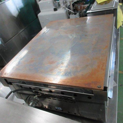 業界最長1年保証】電気式一文字焼火床 大型(銅板) アラハタフード 業務
