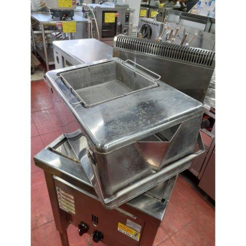 業界最長1年保証】ガスフライヤー一槽 18L フジマック FGF18NB 都市