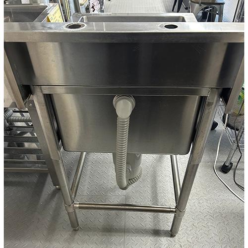 一槽シンク BGあり 業務用 中古/送料別途見積 : 業務用厨房・機器用品 