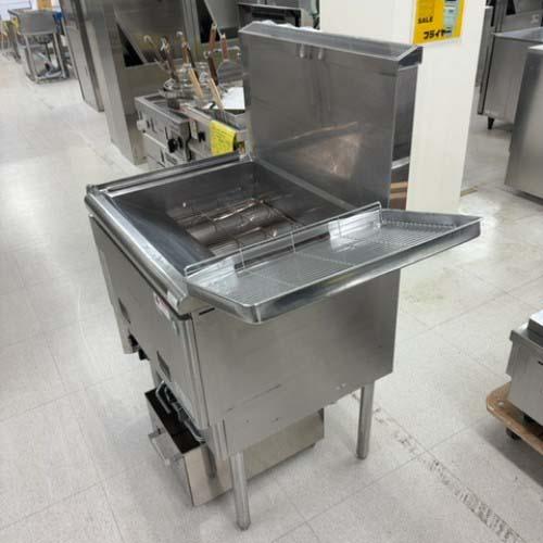 業界最長1年保証】ガスフライヤー 北沢産業 KFE-61N-S 都市ガス 業務用 