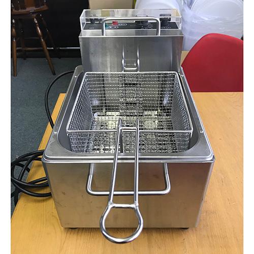 テンポス業務用/家庭用電気フライヤーTBEF-7 テンポスオリジナル 卓上電気フライヤー 7L TBEF-7 業務用 中古/送料