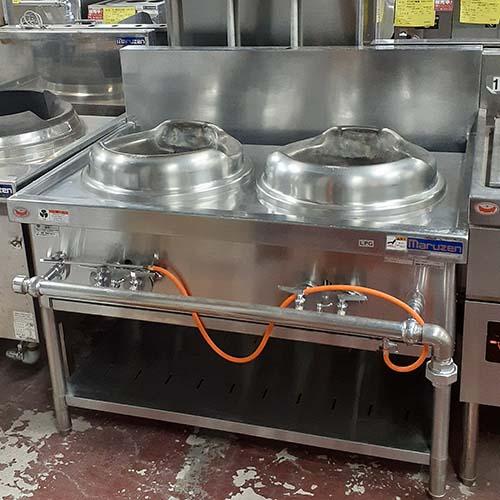 中華レンジ マルゼン MRS-112E プロパンガス 業務用 中古/送料別途見積
