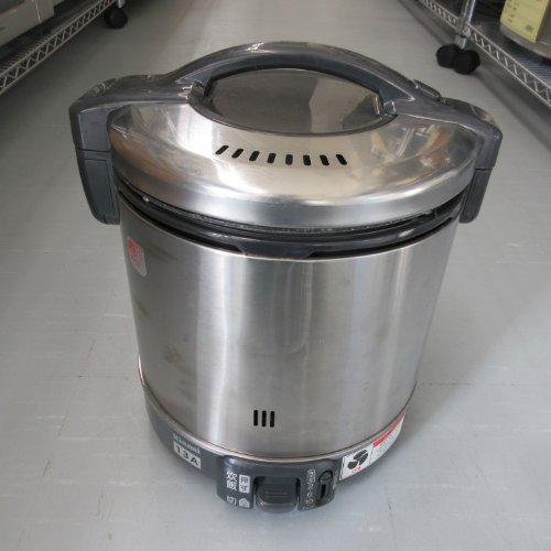 リンナイ ガス炊飯器 11合炊き RR-100GS-C 都市ガス 中古美品 ガス炊飯器1.1升 リンナイ(Rinnai) RR-100GS-C 都市ガス 業務用 中古