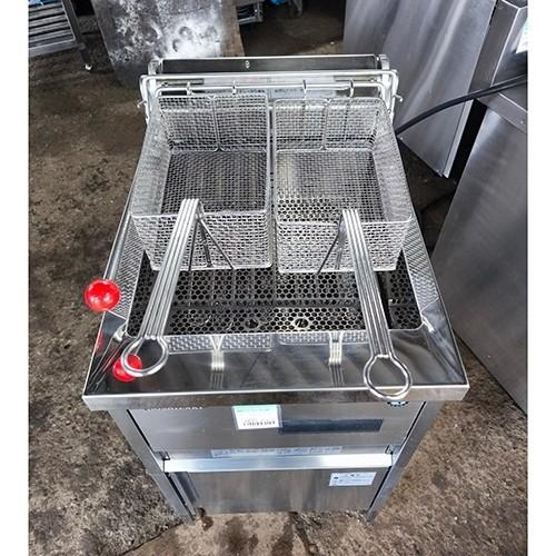業界最長1年保証】電気フライヤー ホシザキ FL-20B 業務用 中古/送料 