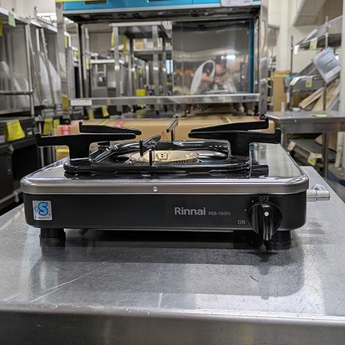 ガスコンロ リンナイ(Rinnai) RSB-150PJ プロパンガス 業務用 中古