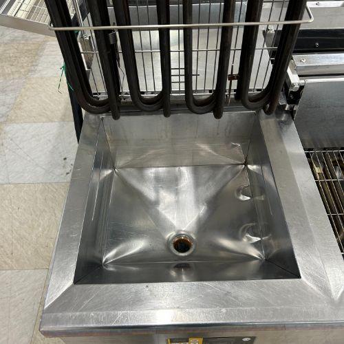 業界最長1年保証】電気二槽フライヤー 18L×2 マルゼン MEF-18WE 業務用