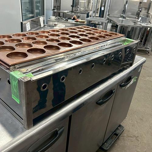 業界最長1年保証】回転焼き機 都市ガス 業務用 中古/送料別途見積