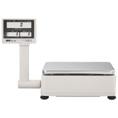 A\u0026D 検定付き店舗用料金はかり SR15K/業務用/新品/送料無料_1