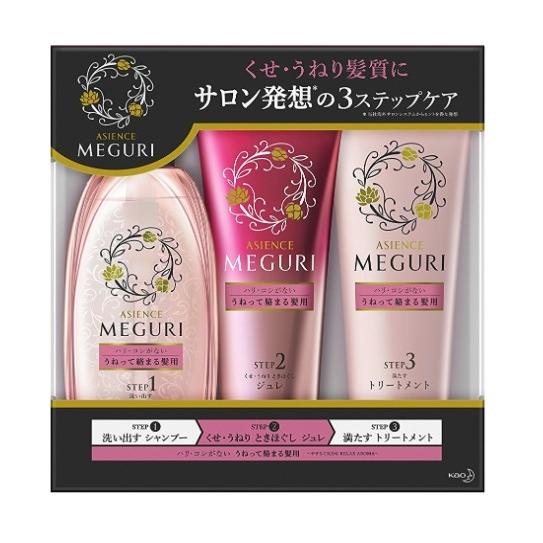 アジエンスmeguri 3ステップセット シャンプー ジュレ トリートメント ハリ コシがないうねって絡まる髪用 Kt Pgwp Nyce Inc Japan Yahoo 店 通販 Yahoo ショッピング