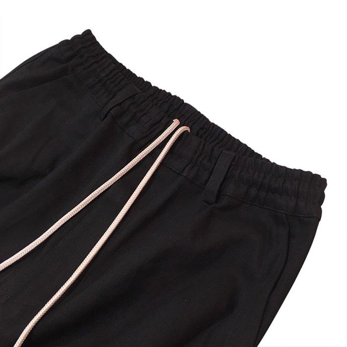 エーエフアーティファクト A.F ARTEFACT DENIM TUCK WIDE PANTS Ver 26SS black afartefact-ag-10080-3の画像