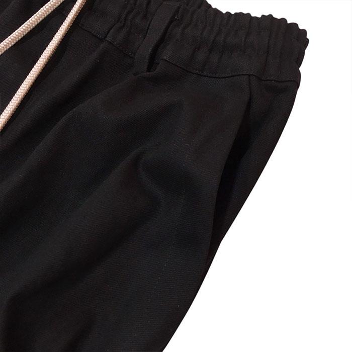 エーエフアーティファクト A.F ARTEFACT DENIM TUCK WIDE PANTS Ver 26SS black afartefact-ag-10080-3の画像