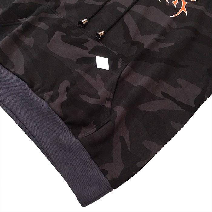SALE セール】コンダクター el conductorH CAMOUFLAGE HOODED SWEATER 