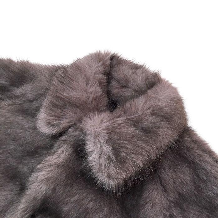 【SALE セール】コンダクター el conductorH CHEMICAL FUR BLOUSON silver elconductorH-PD25AJ03の画像