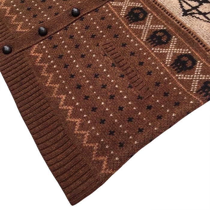 SALE セール】コンダクター el conductorH WOOL NORDIC KNIT CARDIGAN 