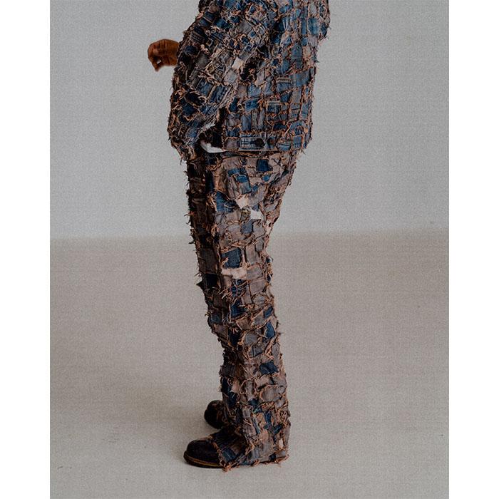 パンツ innocence ny patchwork denim pants INNOCENCE PATCHWORK DENIM PANTS – INNOCENCE NYC