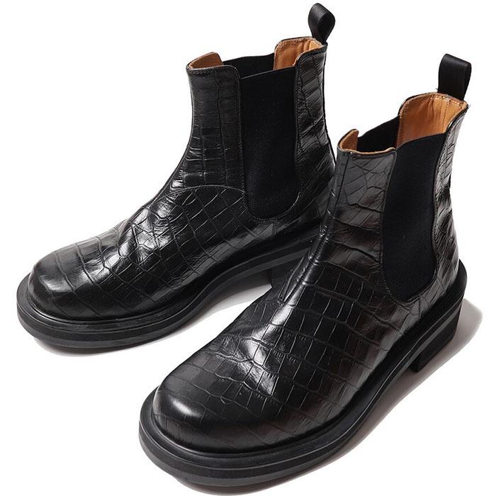 ジエダ JieDa LEATHER SIDE GORE BOOTS black JieDa-Jie-STD-GD12 