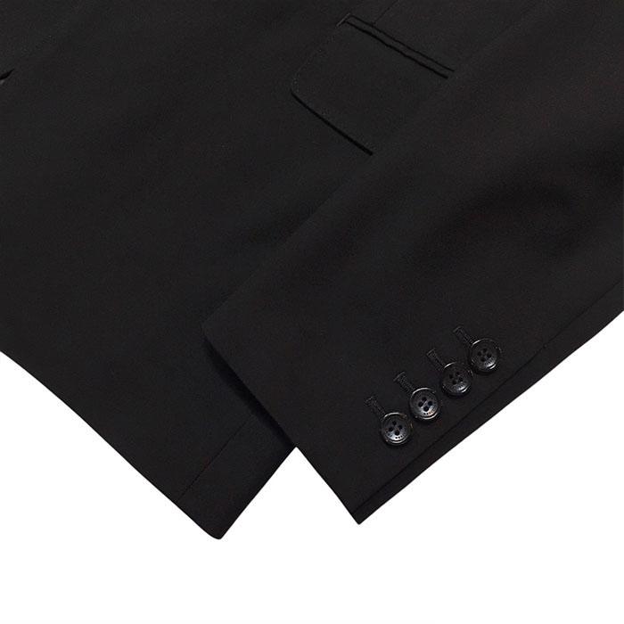 ジョンローレンスサリバン JOHN LAWRENCE SULLIVAN Wool single breasted jacket black JLS-01-01の画像