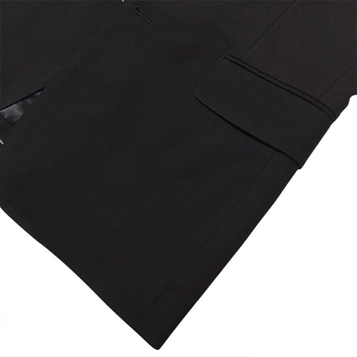 ジョンローレンスサリバン JOHN LAWRENCE SULLIVAN Wool single breasted jacket black JLS-01-01の画像