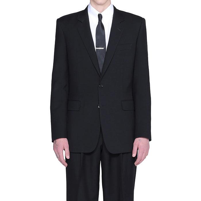 ジョンローレンスサリバン JOHN LAWRENCE SULLIVAN Wool single breasted jacket black JLS-01-01の画像