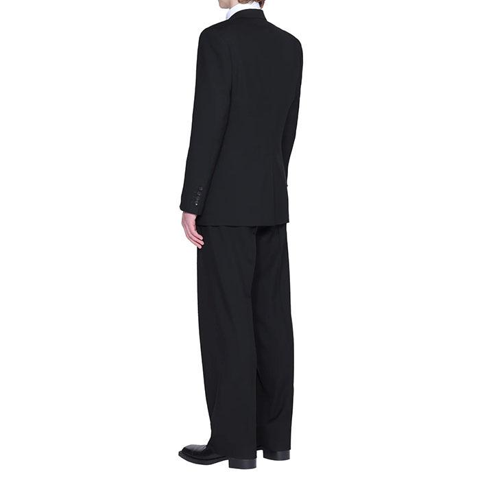ジョンローレンスサリバン JOHN LAWRENCE SULLIVAN Wool single breasted jacket black JLS-01-01の画像