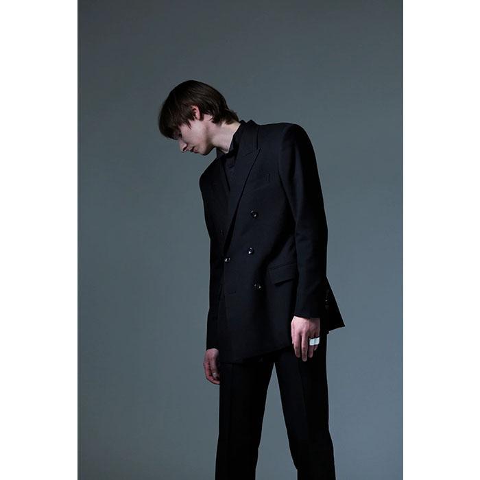 JOHN LAWRENCE SULLIVAN チェスターコート 黒